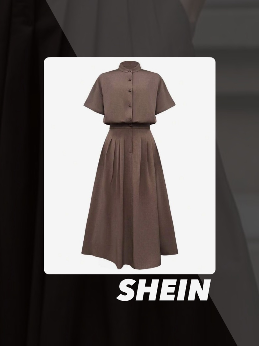 EUC SHEIN 2 Piece Skirt Set